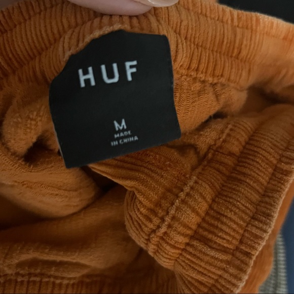 Huf | Orange Corduroy Pants - Picture 3 of 4